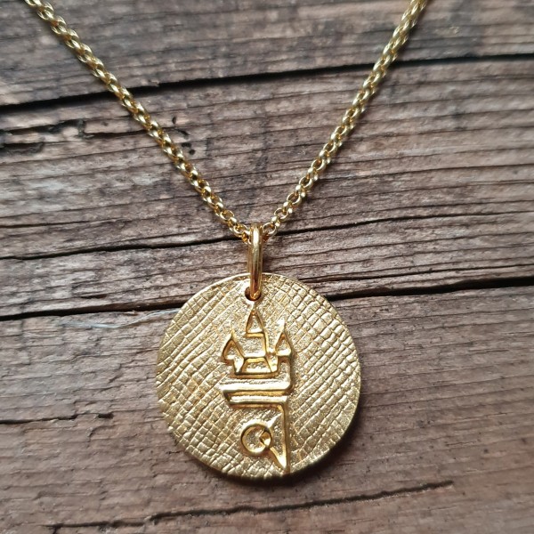 Straubing Talisman Gold mit Goldkette