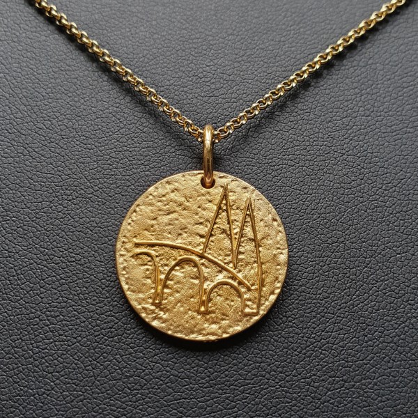 Regensburg Talisman Gold mit Goldkette