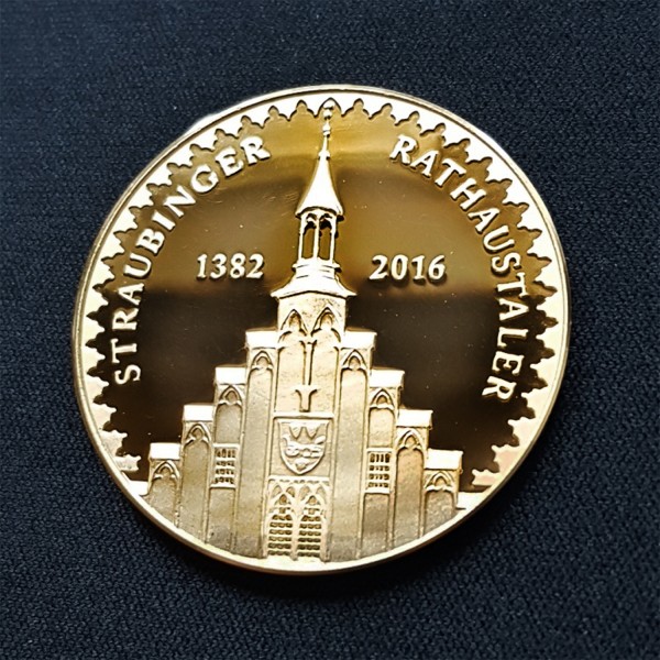 Straubinger Rathaustaler Gold